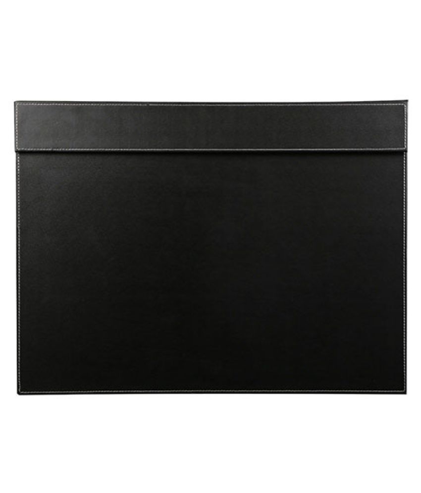 Artikle Leather Writing Pad Desk Mat Paper Clip Drawing Artikle Leather Writing Pad Desk Mat Paper Clip Drawing Board Tablet Black
