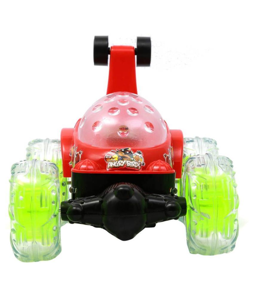 angry birds stunt car