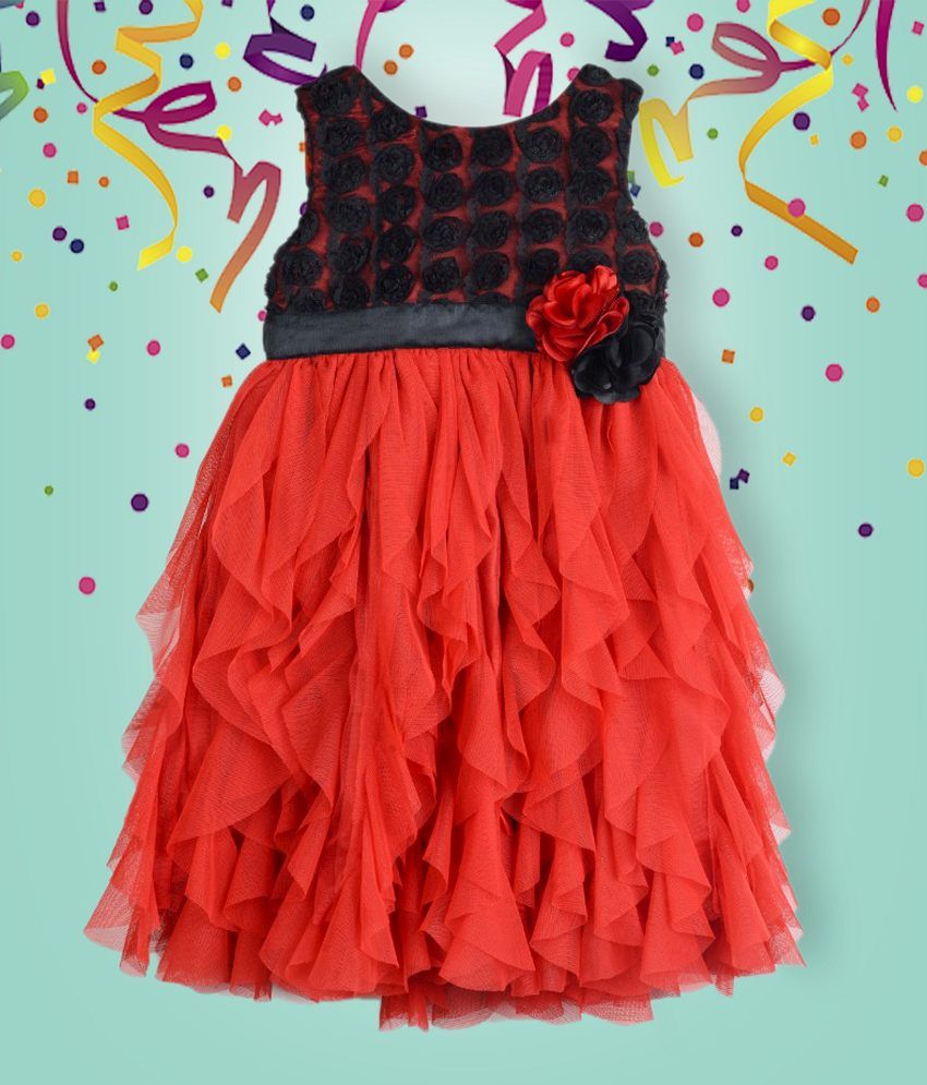 Toy Balloon Kids Red Net Dress Buy Toy Balloon Kids Red