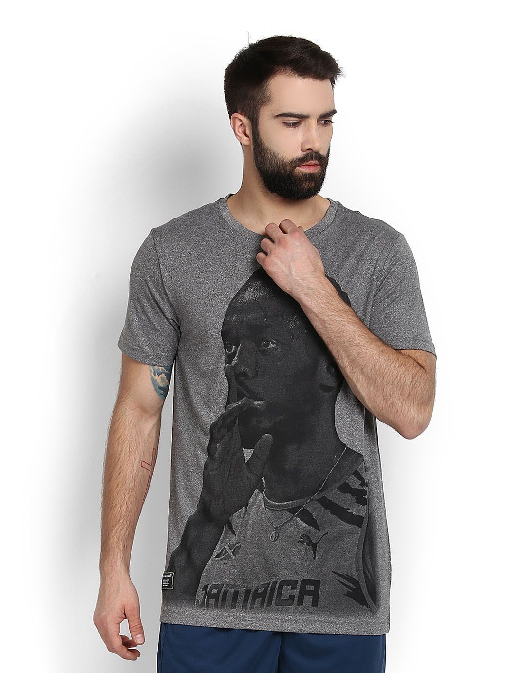 puma grey tshirt