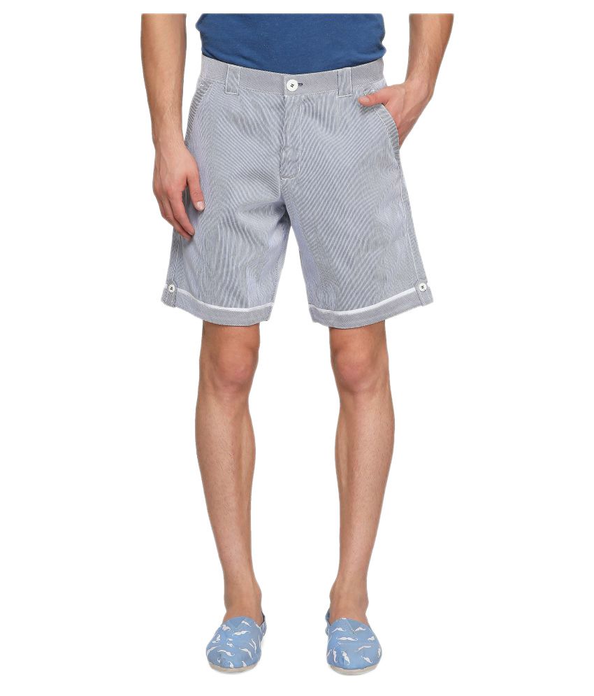 Pret A Porter Grey Shorts - Buy Pret A Porter Grey Shorts Online at Low ...