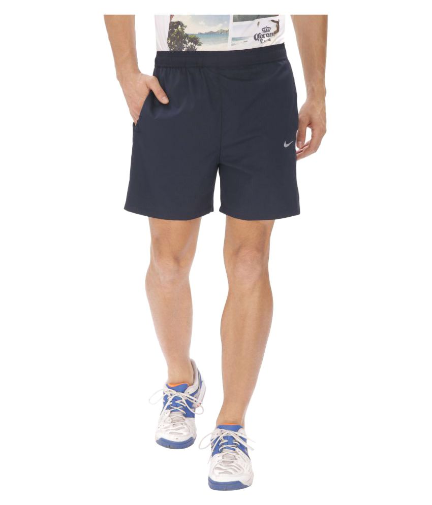 womens nike shorts navy