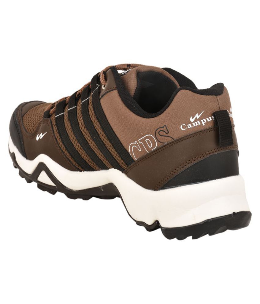 Campus Trigger Brown Running Shoes 