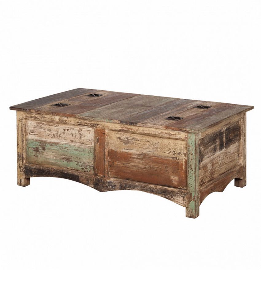 The Attic Pretty Distress Colorful Coffee Table Buy The Attic Pretty Distress Colorful Coffee Table Online At Best Prices In India On Snapdeal