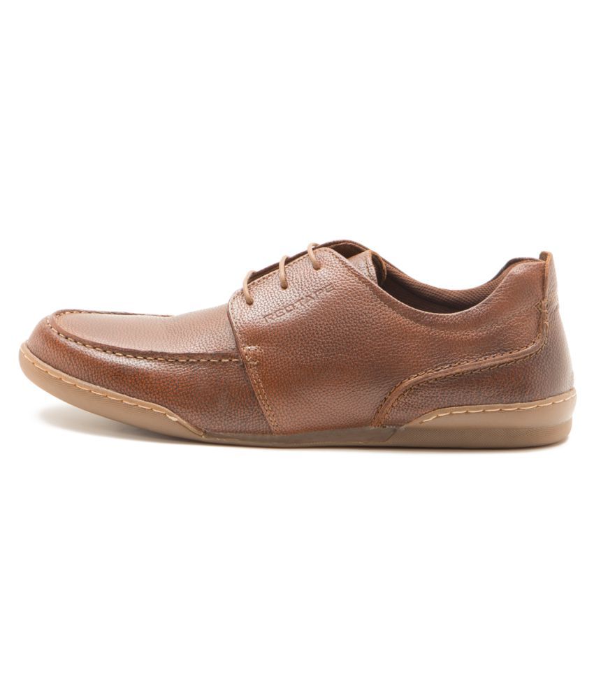 red tape tan shoes