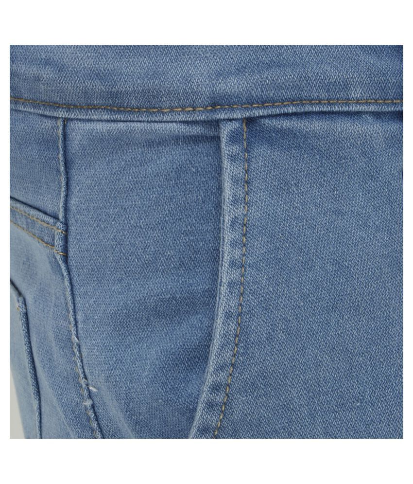 light blue slim jeans