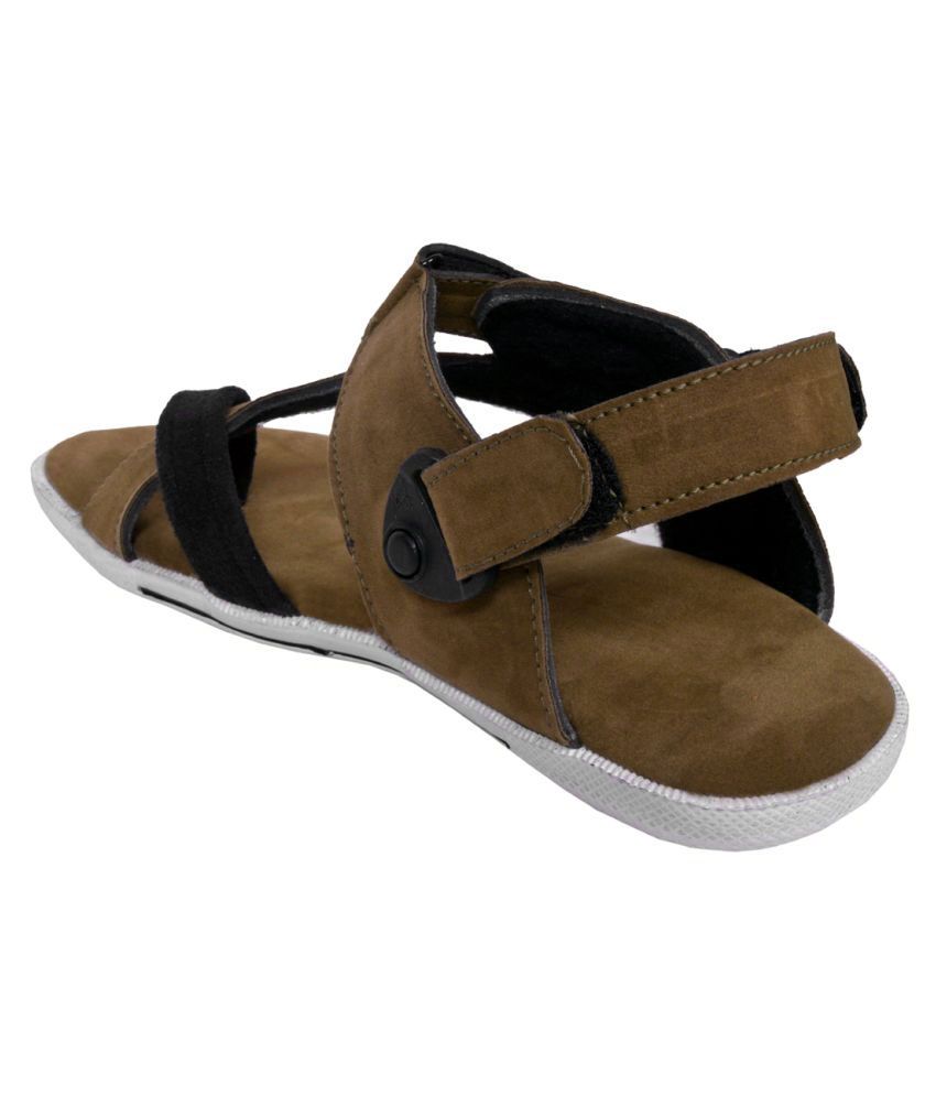 Lee Shine Green Sandals - Buy Lee Shine Green Sandals Online at Best ...