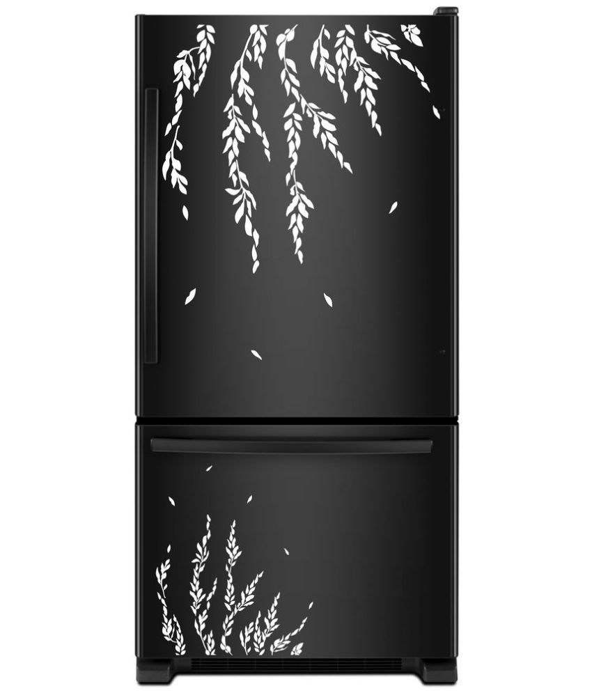 Decor Villa Bougainvillea PVC Refrigerator Sticker Pack of 1 Buy