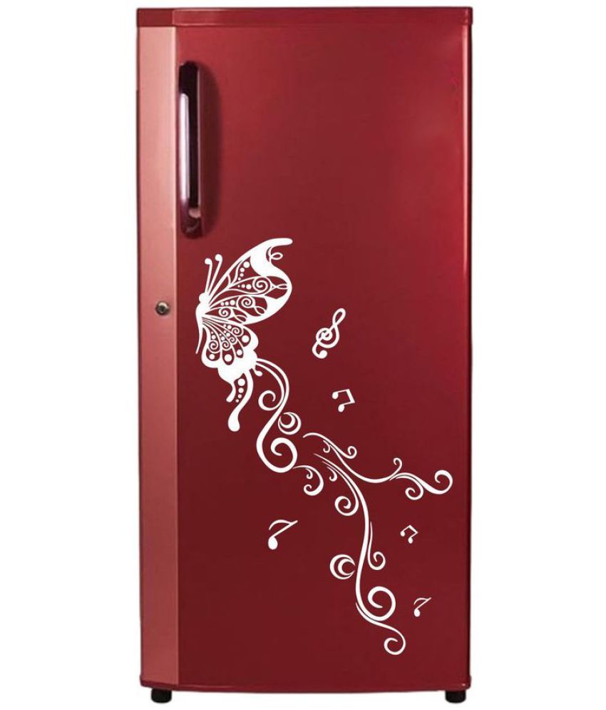 Decor Villa Butterfly PVC Refrigerator Sticker Pack of 1 Buy Decor