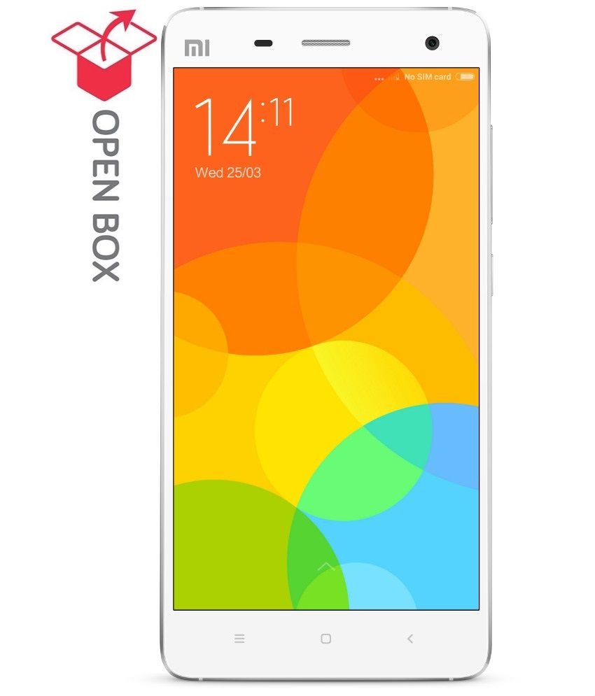 OPEN BOX Mi 4 16GB White 3GB RAM (6 Months Brand Warranty)