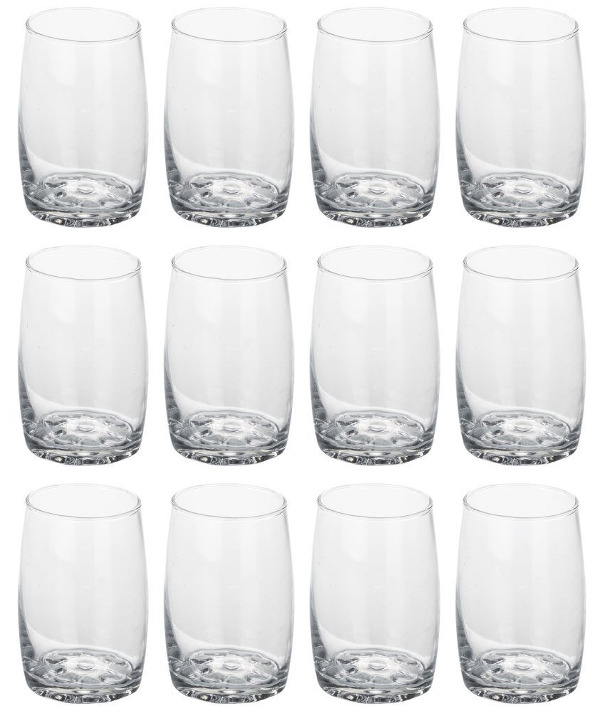     			Somil Water/Juice  Glasses Set,  270 ML - (Pack Of 12)
