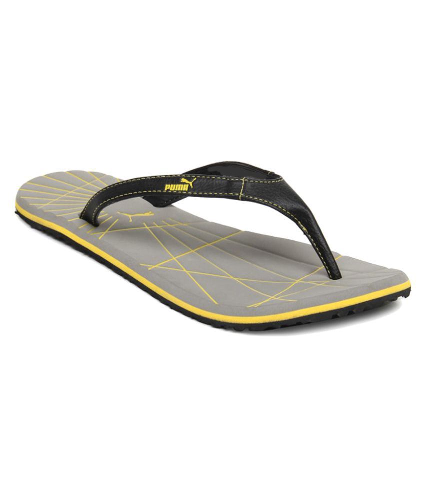 Puma Black Daily Slippers Price in 
