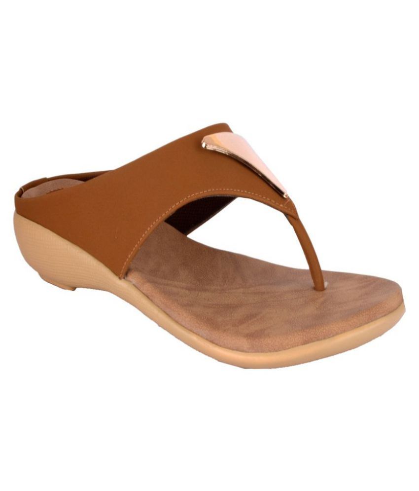office tan flats