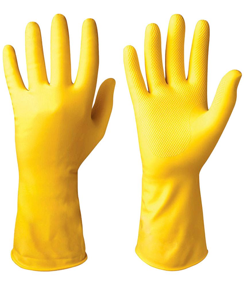 Healthgenie Latex Small Cleaning Glove 5 Pairs of Gloves Buy
