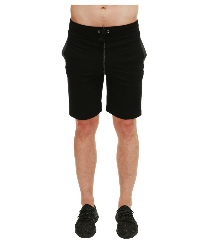 Glanz Comfort Wear Black Shorts - Buy Glanz Comfort Wear Black Shorts ...