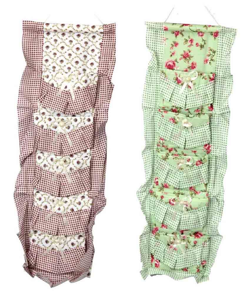 Fullhouz 5 Pocket Door And Wall Hanging Storage Organizer Set Of 2 Fullhouz 5 Pocket Door And Wall Hanging Storage Organizer Set Of 2