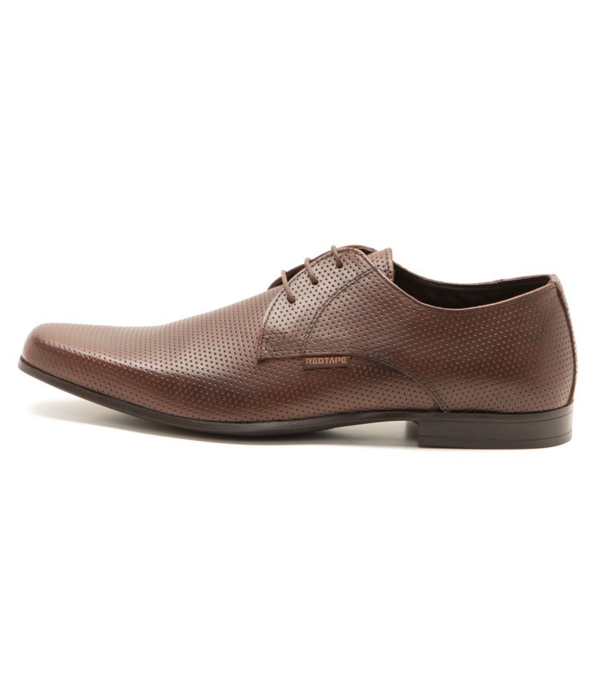 red tape derby formal shoes