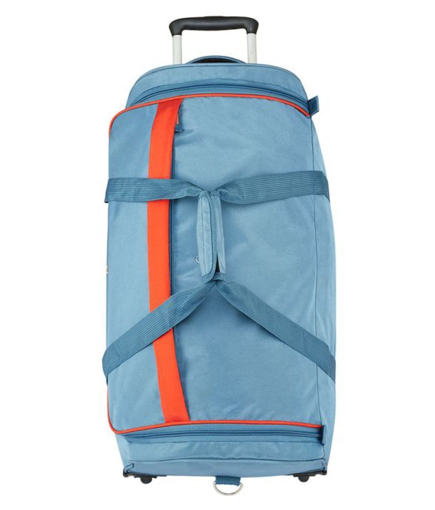 Safari Grid Trolley Duffle Bag/Travel bag,Trolley and Trolley Bag_65CM