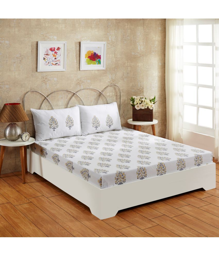 Ratan Jaipur King Cotton Multi Floral Bed Sheet Buy Ratan Jaipur King Cotton Multi Floral Bed