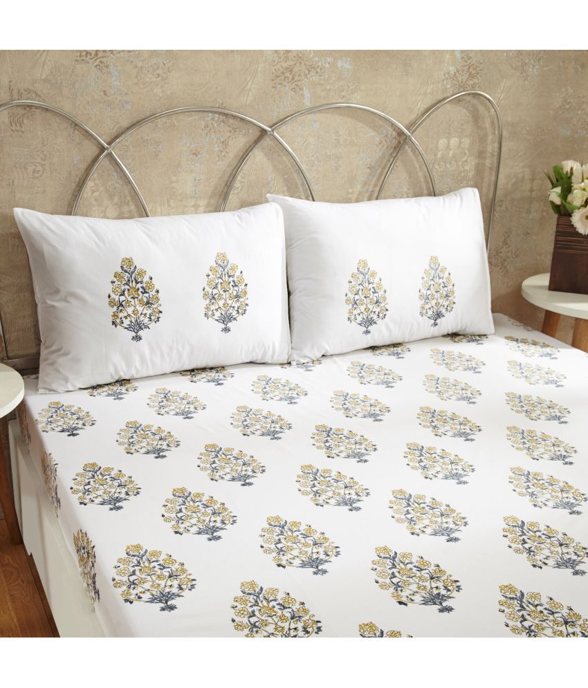 Ratan Jaipur King Cotton Multi Floral Bed Sheet Buy Ratan Jaipur King Cotton Multi Floral Bed