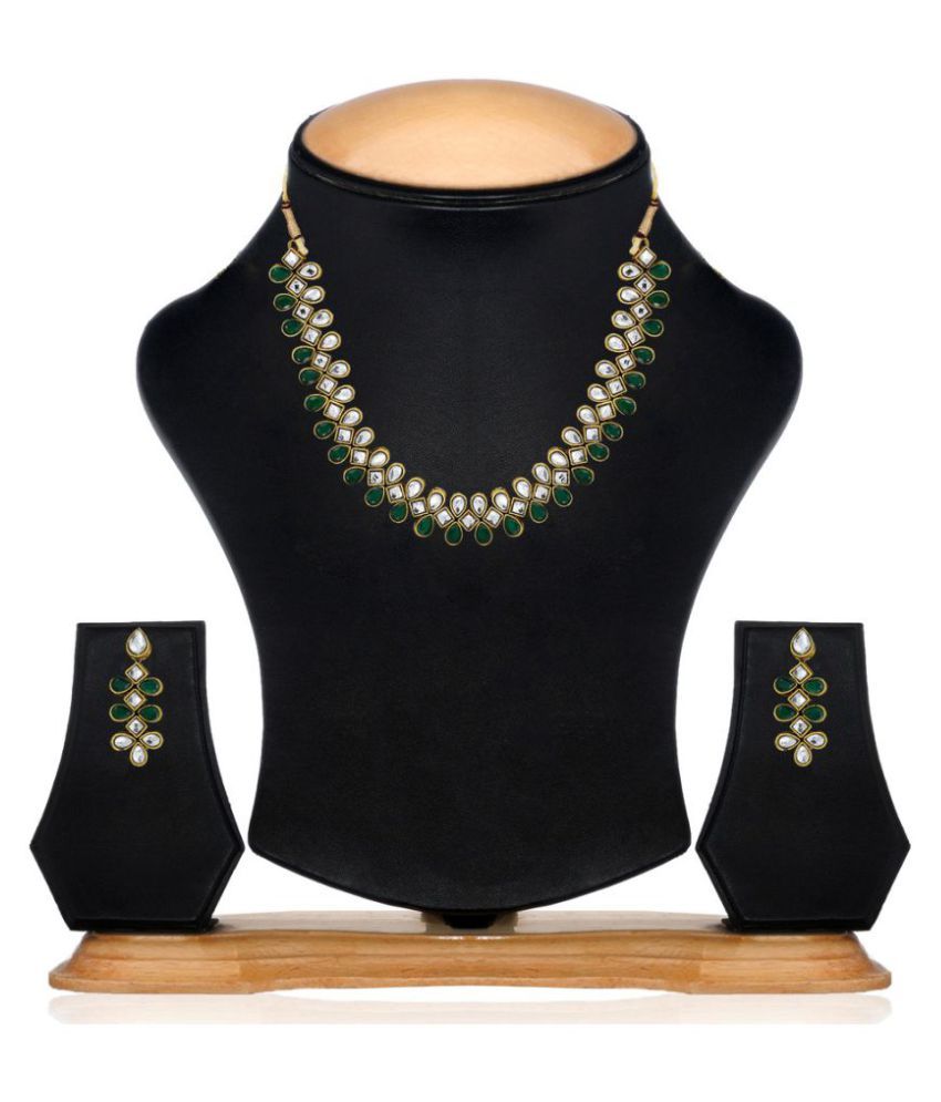 Zaveri Pearls Traditional Necklace Set Zpfk6138 Buy Zaveri Pearls