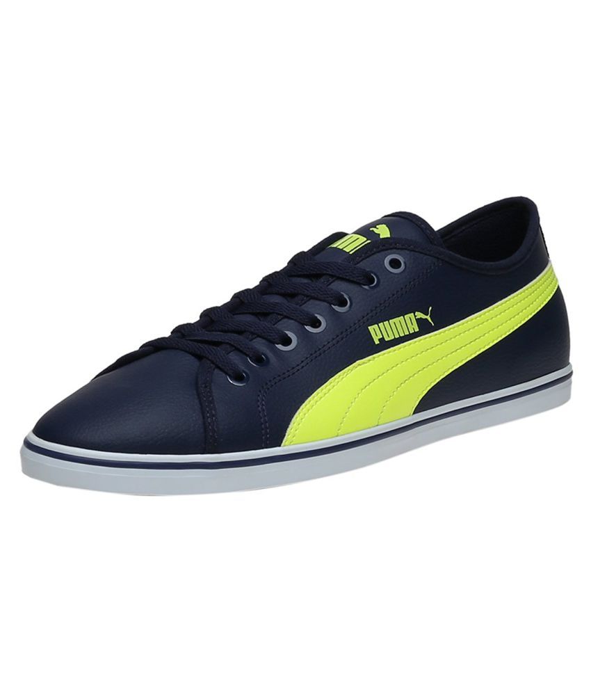 puma black casual shoes