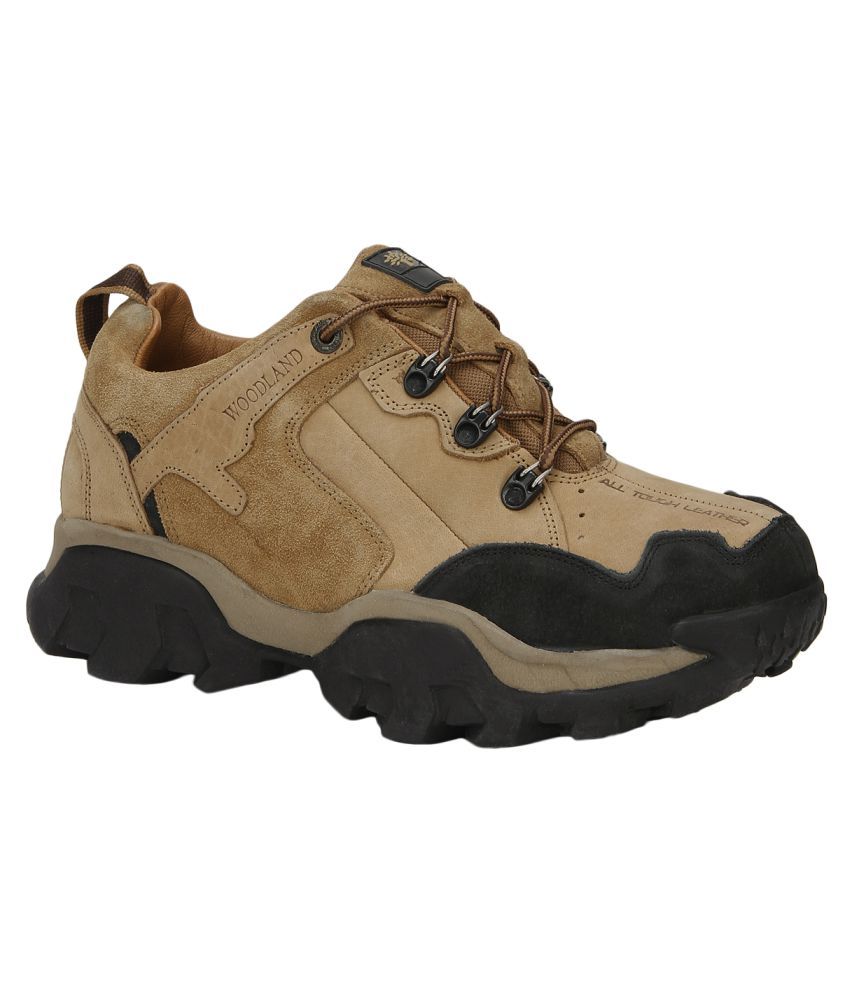 Woodland Outdoor Camel Casual Shoes 