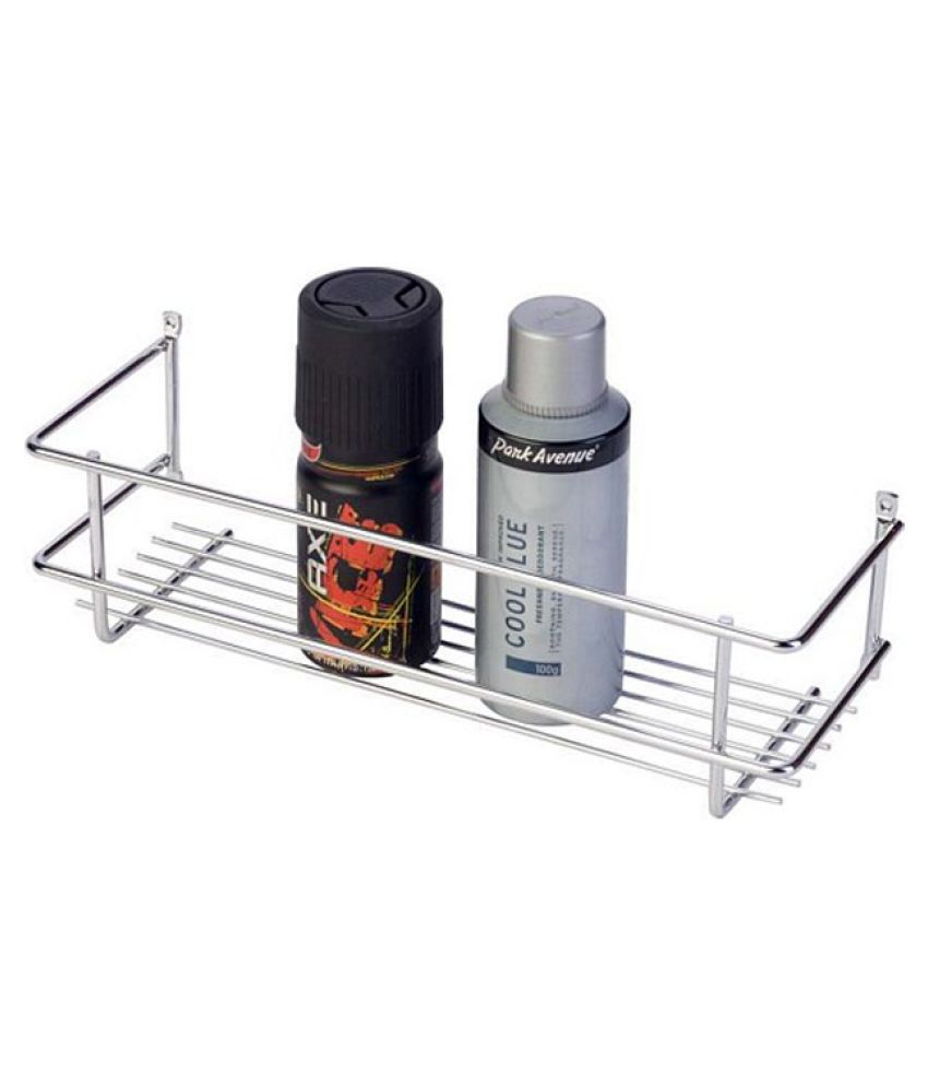     			Abyss 1 Set Stainless Steel Wall Hung Shelf