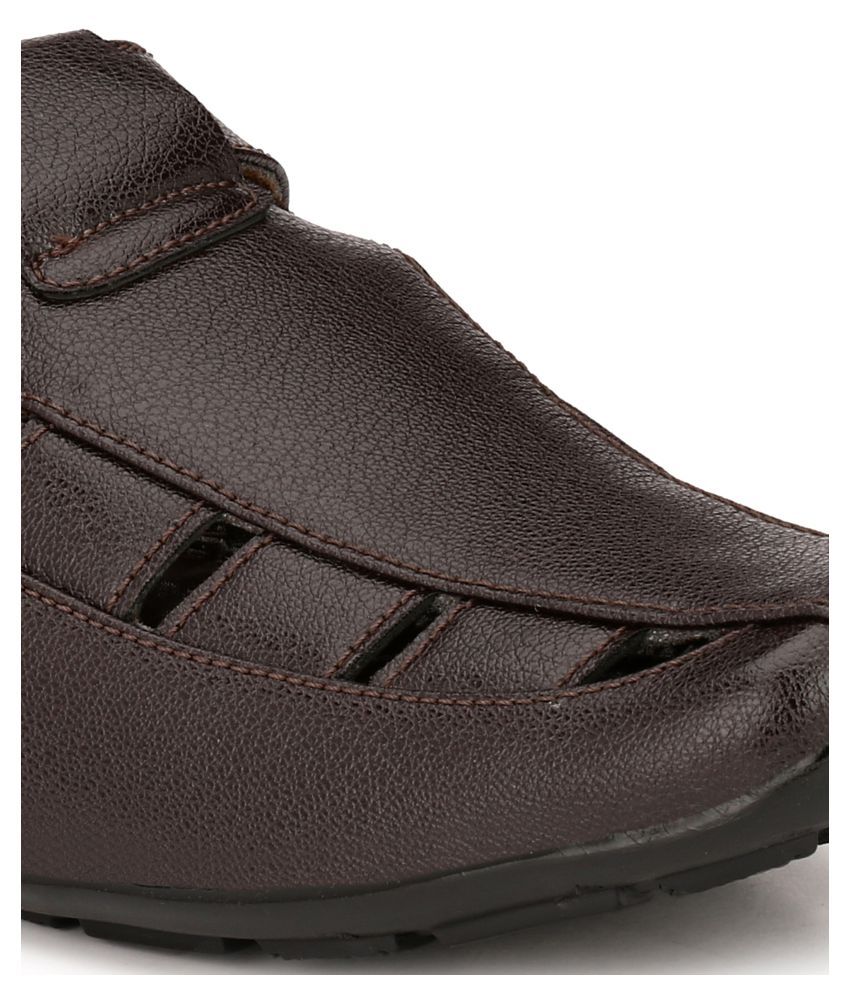Eego Italy Trendy brown sandals Brown Sandals Price in India- Buy Eego Italy Trendy brown 