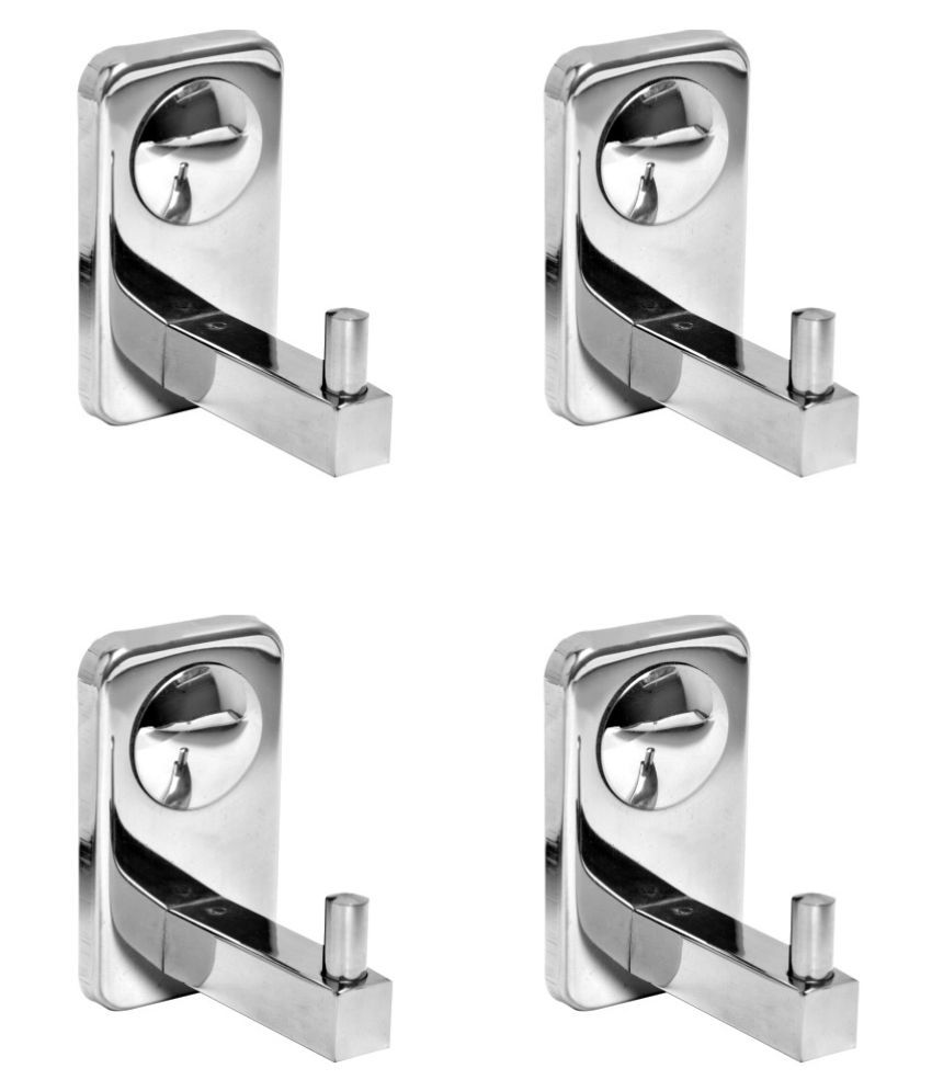 Abyss 4 Set Stainless Steel Robe Hook