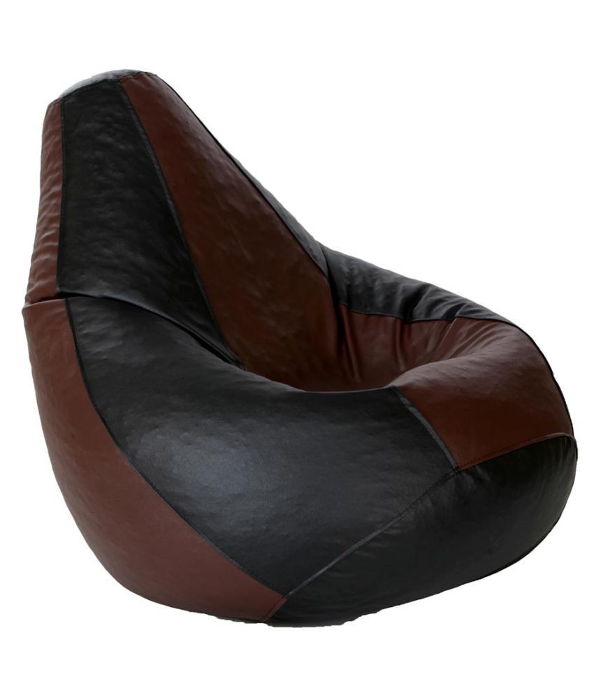 Dolphin XXL Filled Bean Bag in Black & Brown - Buy Dolphin ...