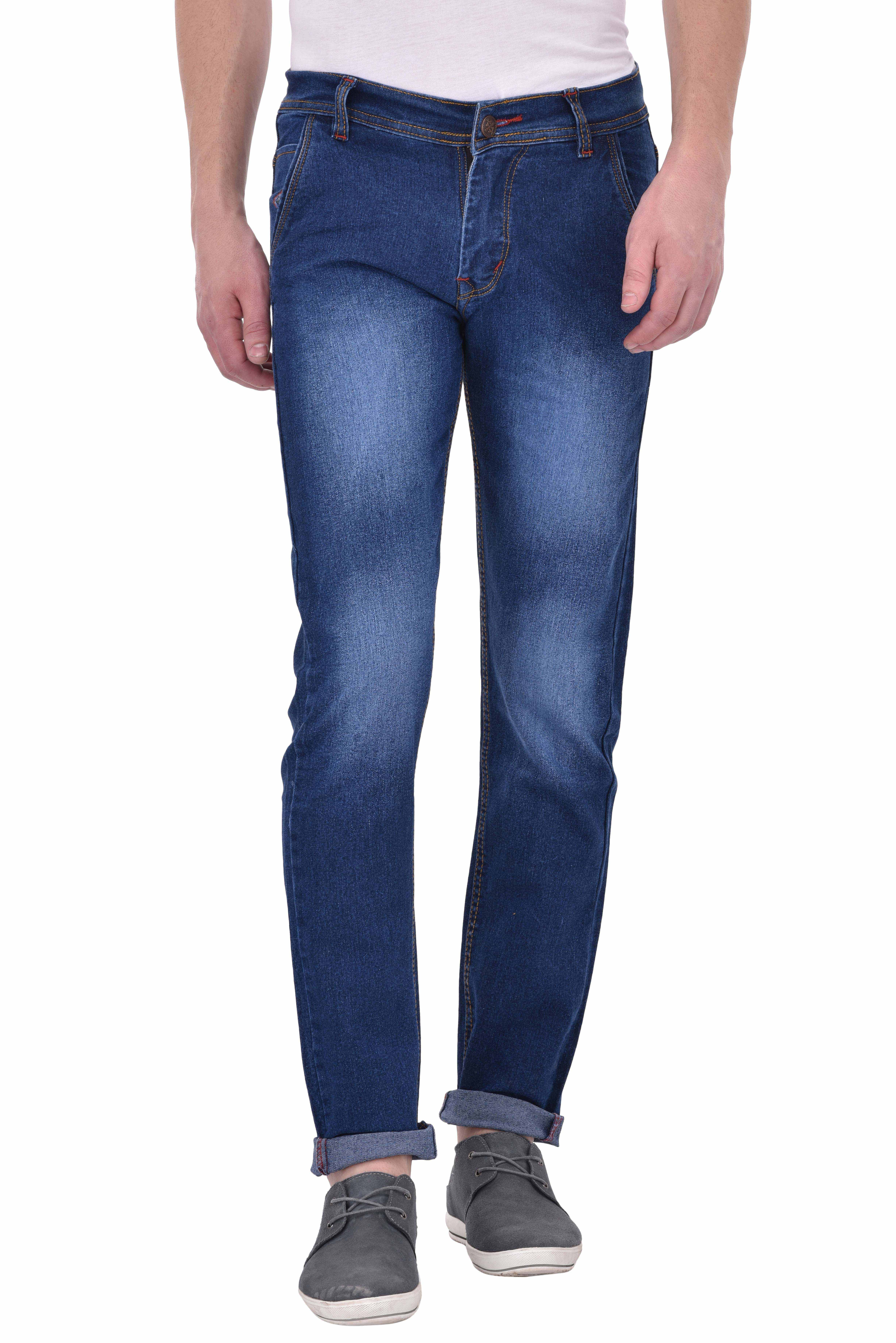 K-San Dark Blue Slim Jeans - Buy K-San Dark Blue Slim Jeans Online at ...