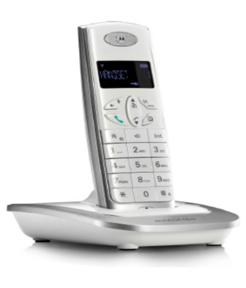     			Motorola D501I Cordless Landline Phone ( White )