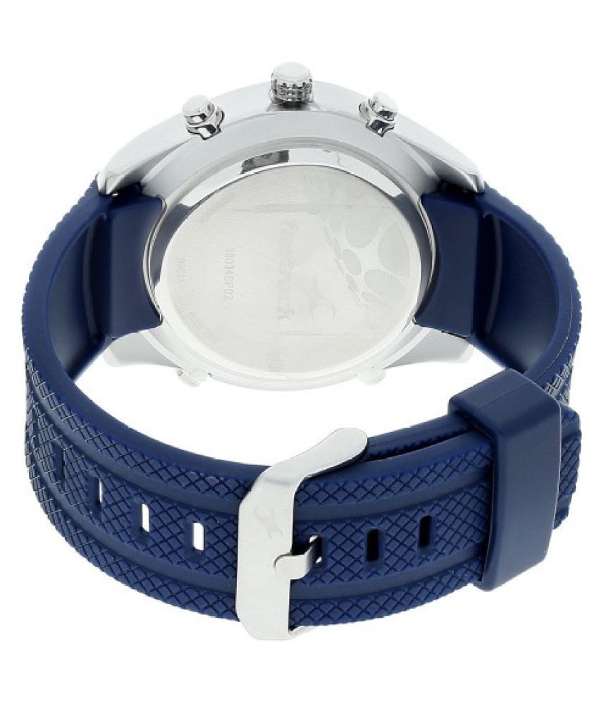 fastrack watch blue strap