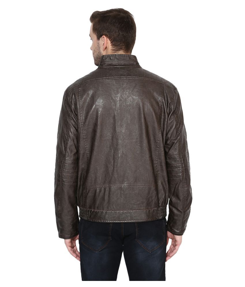 turtle mens leather jacket
