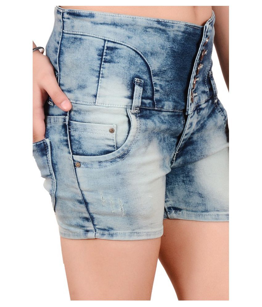 denim hot pants