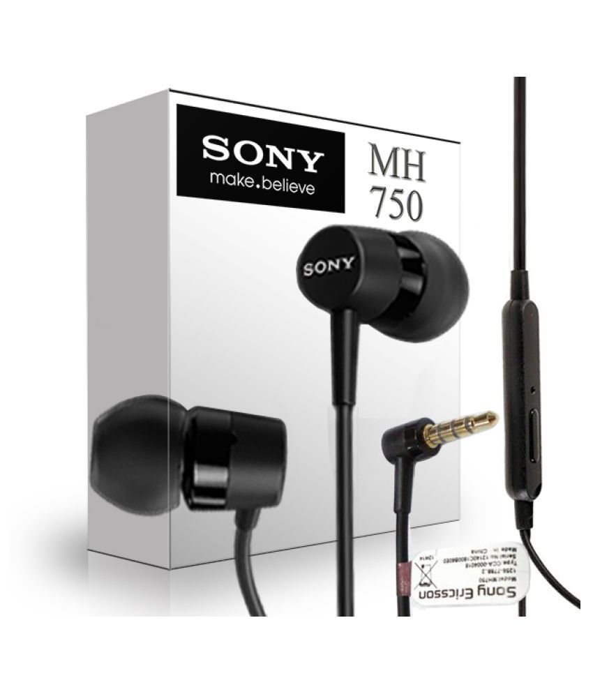     			Sony MH750 In Ear Wired Earphones With Mic
