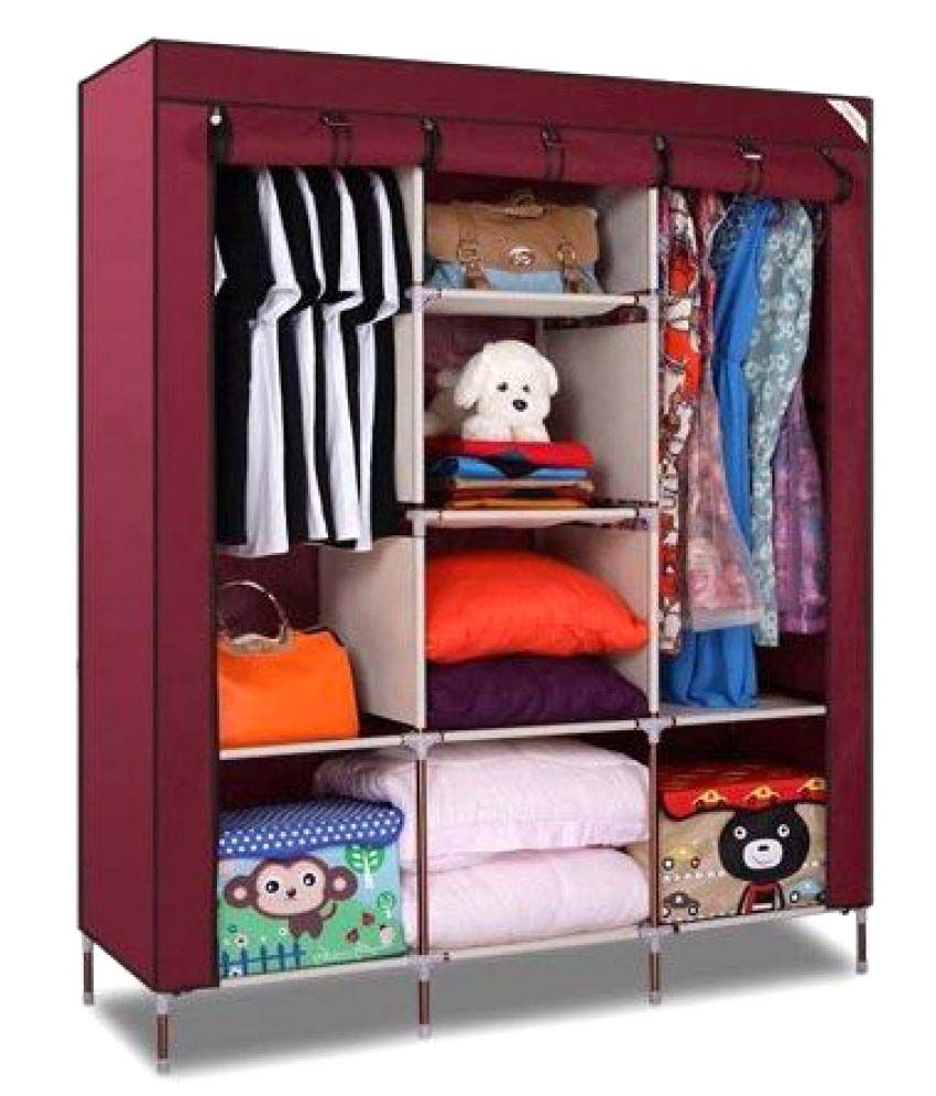 dawn-88130-folding-wardrobe-cupboard-almirah-available-at-snapdeal-for