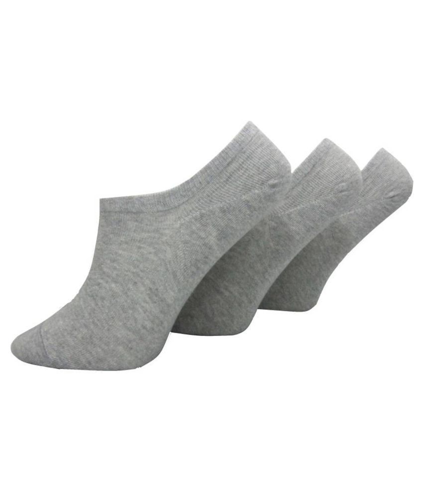     			Tahiro Gray Casual Low Cut Socks