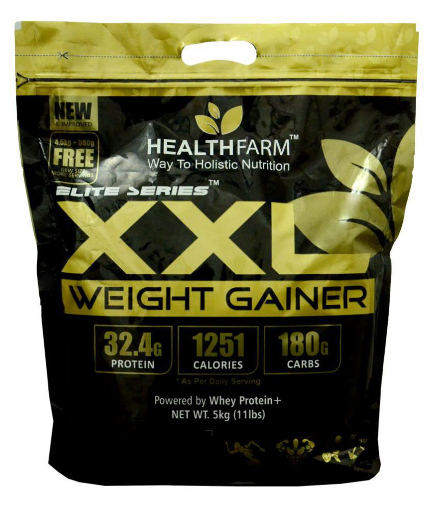 HealthFarm Nutrition Elite Series XXL 5 kg Weight Gainer Powder Buy