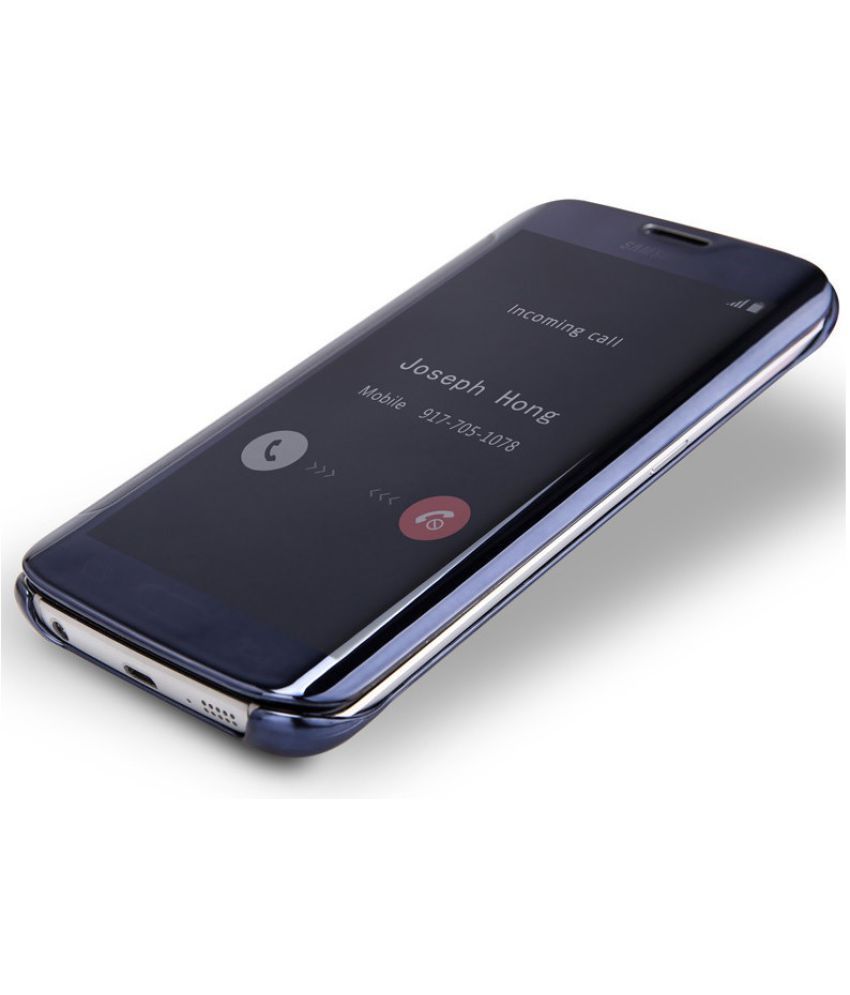 Galaxy S8 Plus Flip Cover by YGS Blue Flip Covers Online at Low