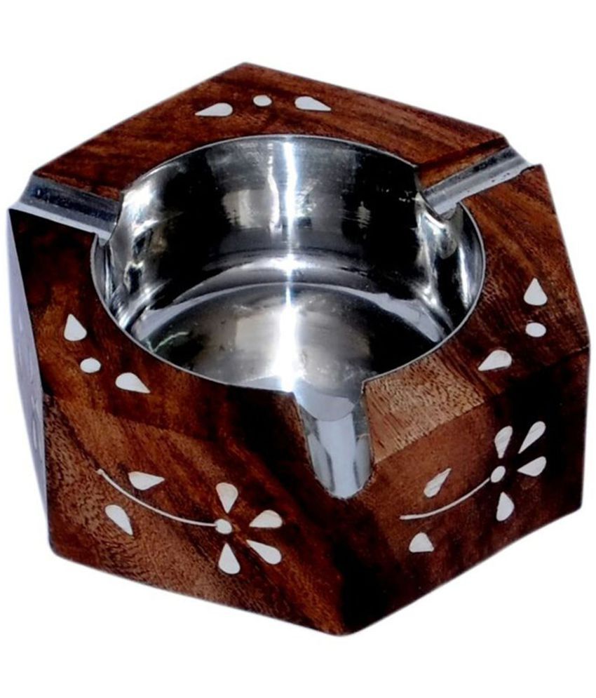 WOODEN ASHTRAY Buy Online at Best Price in India Snapdeal