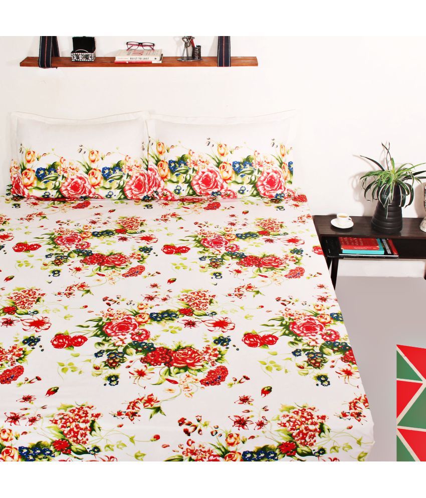 Portico New York 100 Cotton Double Bed Sheet Buy Portico New York