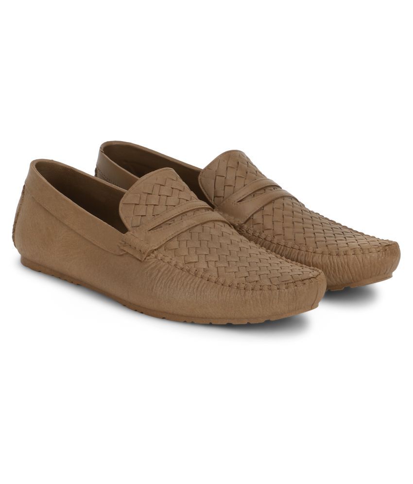 Aqualite Tan Loafers - Buy Aqualite Tan 