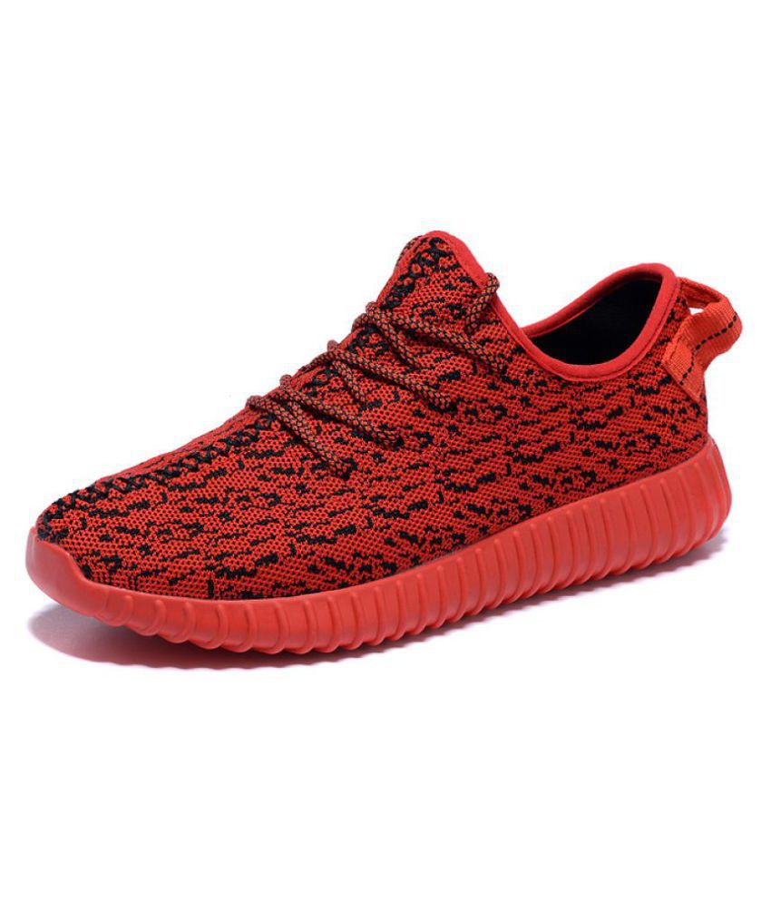 Adidas Yeezy 350 Red Casual Shoes - Buy Adidas Yeezy 350 Red Casual Shoes Online at Best Prices 