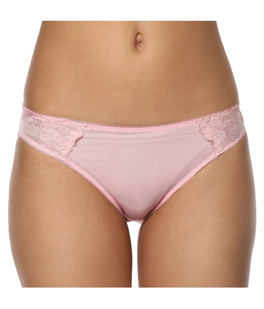 Buy Blush By PrettySecrets Polyester Bikini Panties Online at Best