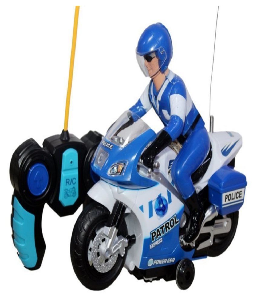 remote control police bike