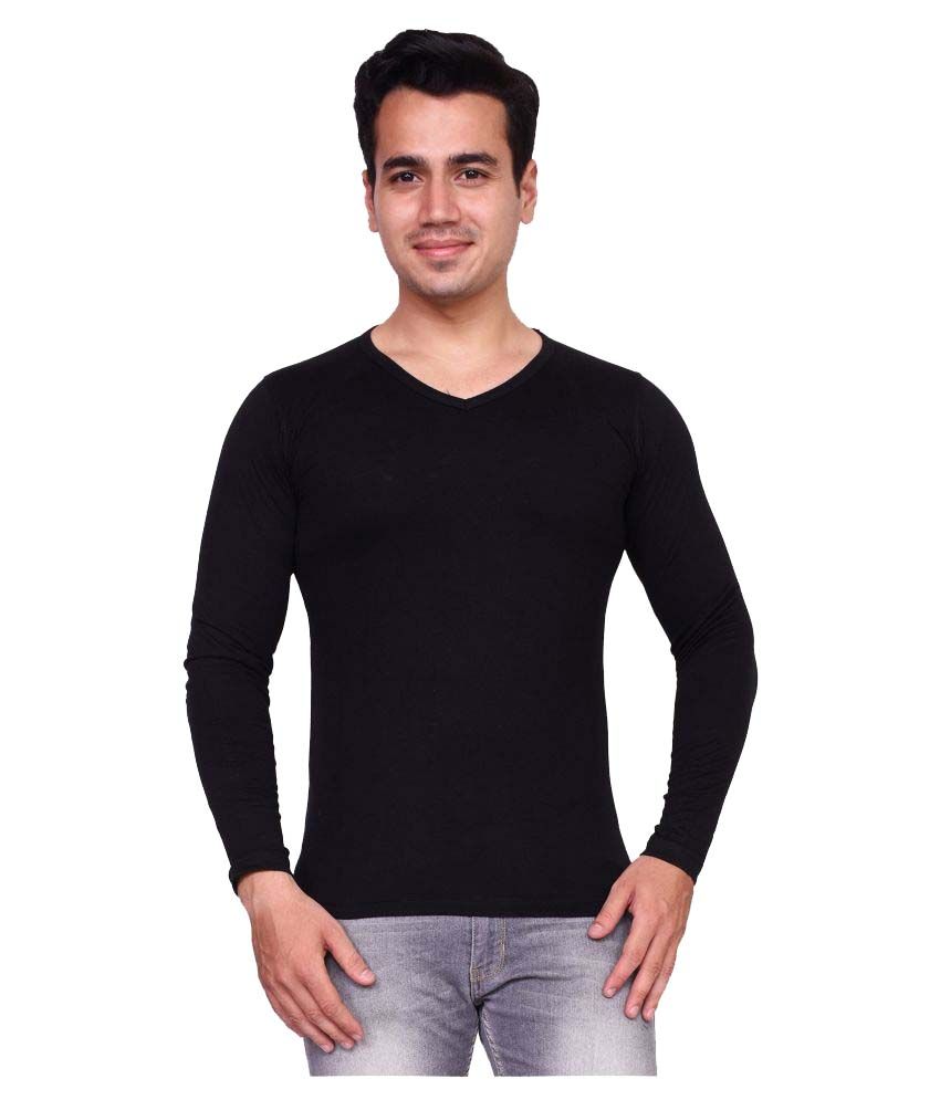 black v neck t shirt pack