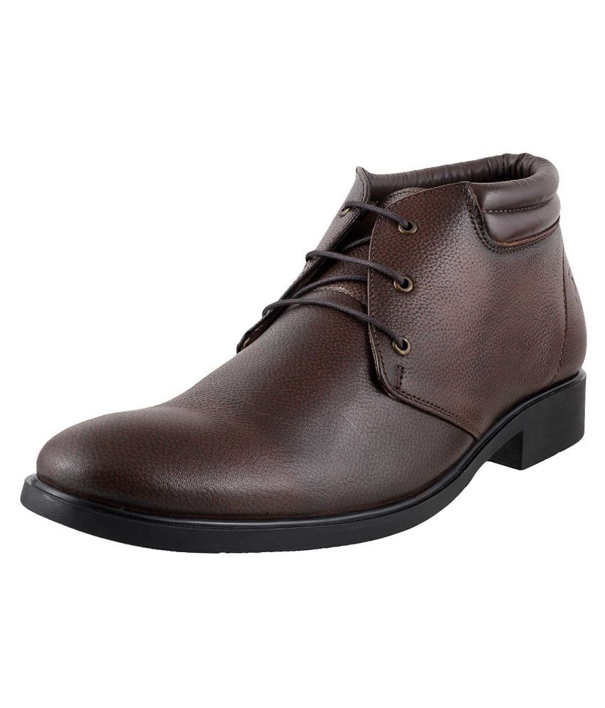 mochi brown formal shoes