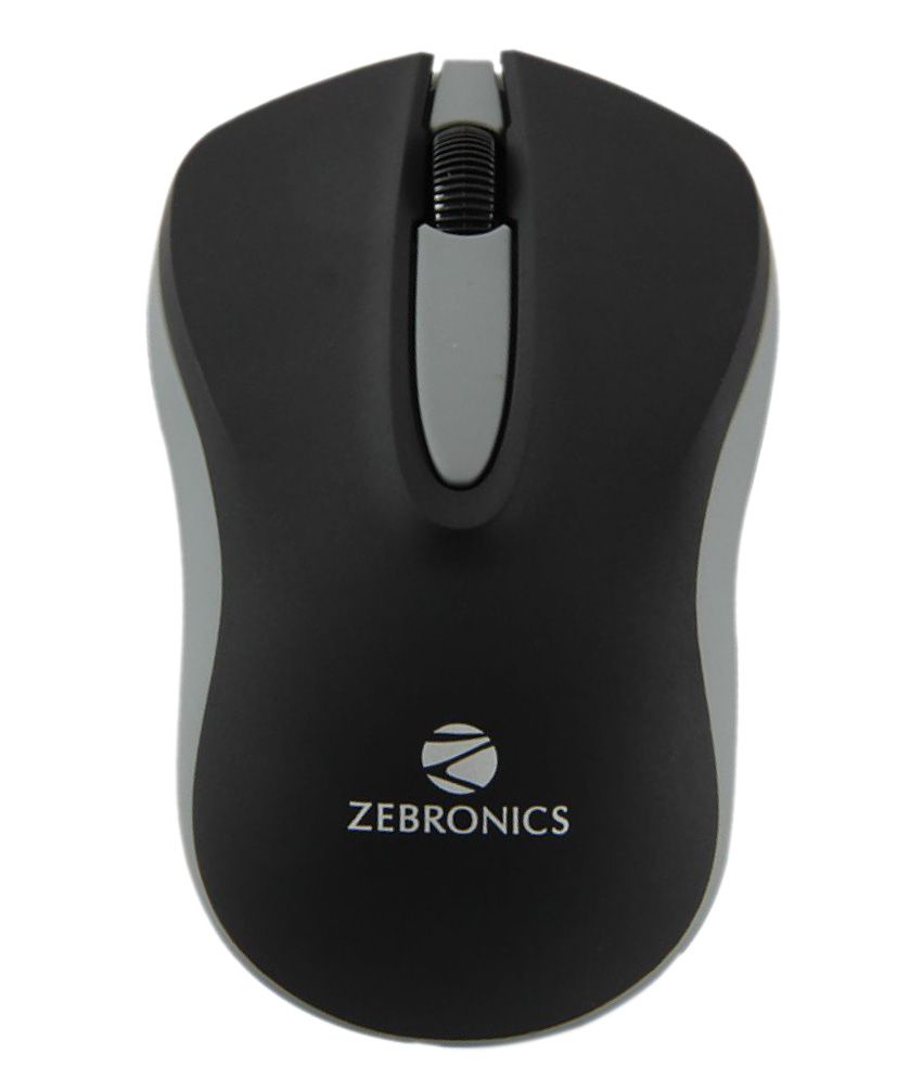     			Zebronics Radiant Grey Wireless Mouse